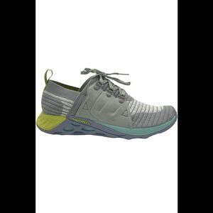 Merrell Knit Slip-On Lace-Up Sneakers - Range AC+ Glacier Grey - Medium